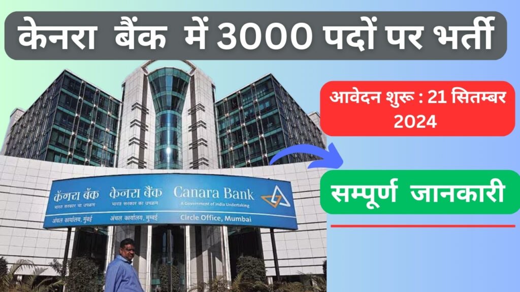 Canara Bank Graduate Apprentices 2024